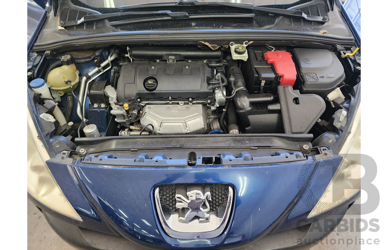 3/2009 Peugeot 308 XS  5d Hatchback Blue 1.6L