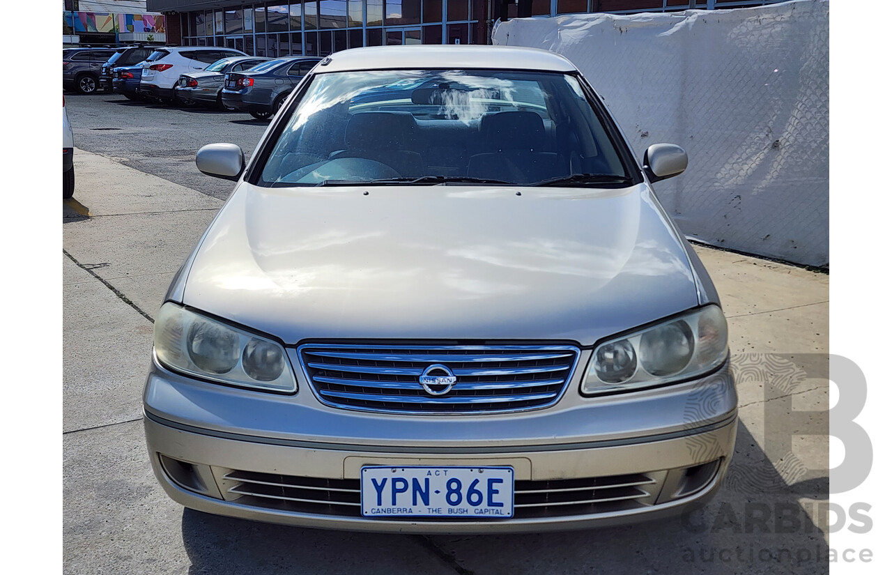 11/2003 Nissan Pulsar Q N16 MY03 4d Sedan Gold 1.8L