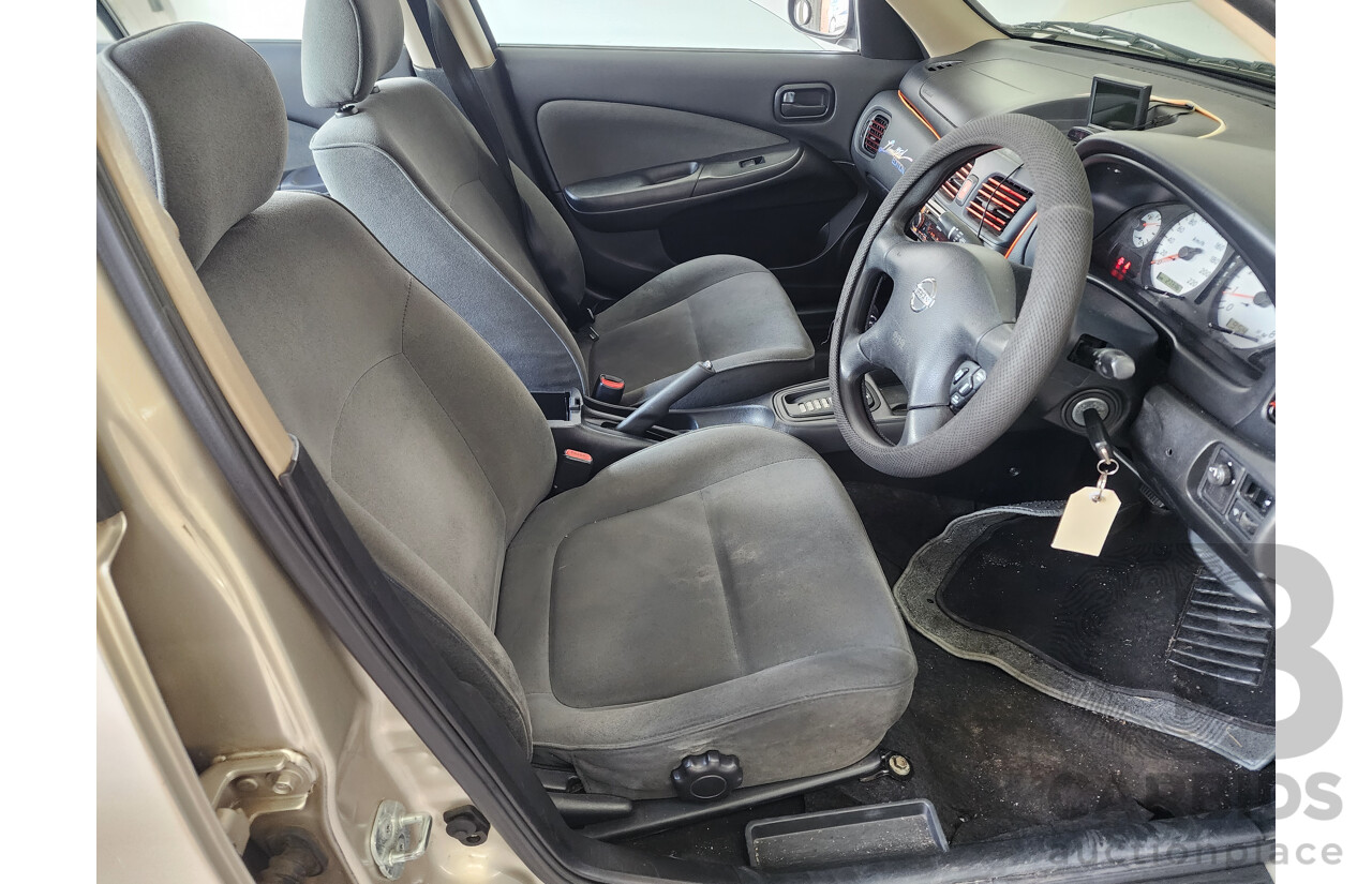 11/2003 Nissan Pulsar Q N16 MY03 4d Sedan Gold 1.8L