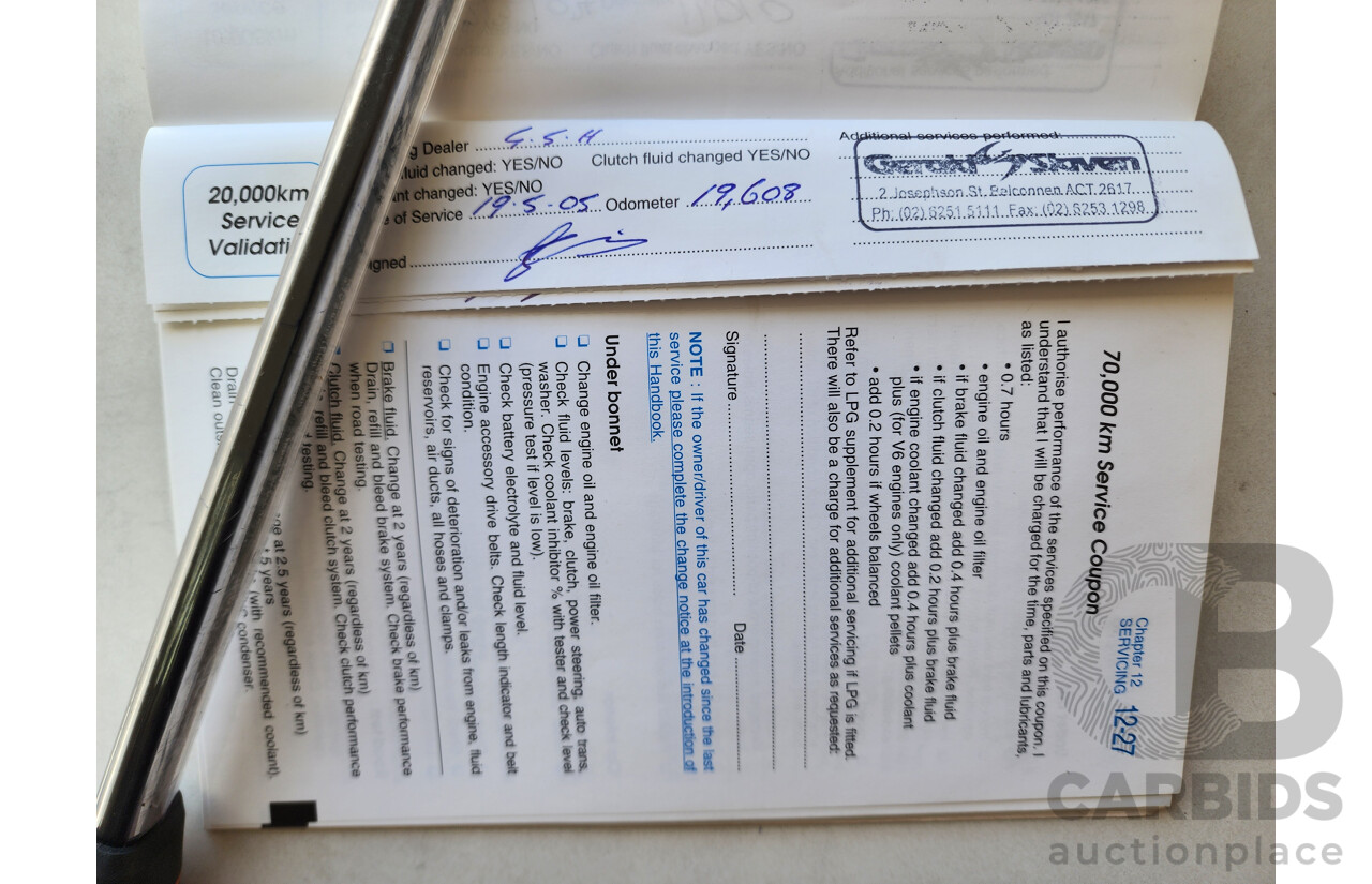 8/2002 Holden Commodore Equipe VXII 4d Sedan Blue 3.8L