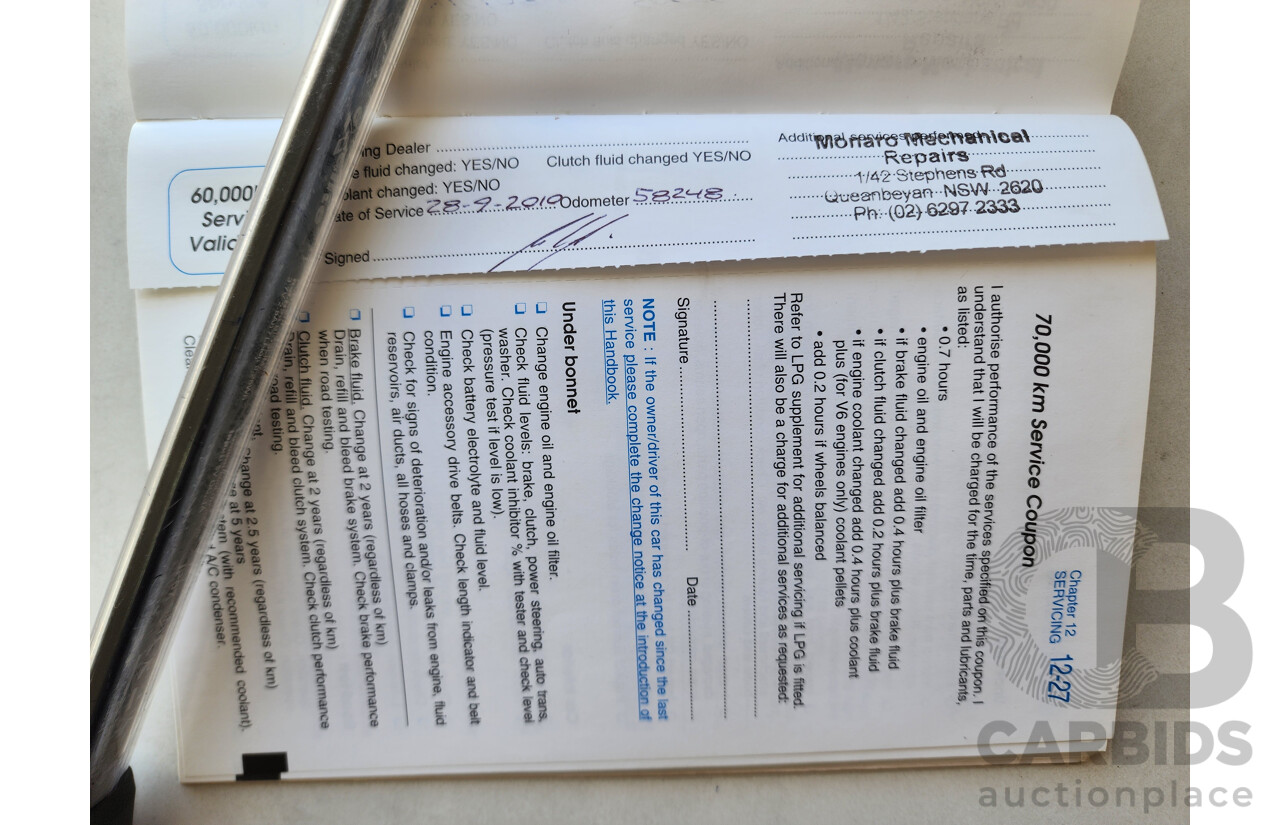 8/2002 Holden Commodore Equipe VXII 4d Sedan Blue 3.8L