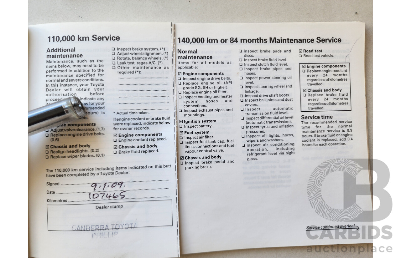 1/1998 Toyota Starlet LIFE EP91R 5d Hatchback Blue 1.3L