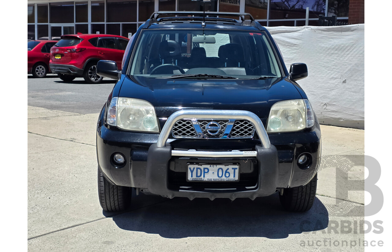11/2004 Nissan X-Trail Ti-L (sunroof) (4x4) T30 4d Wagon Black 2.5L