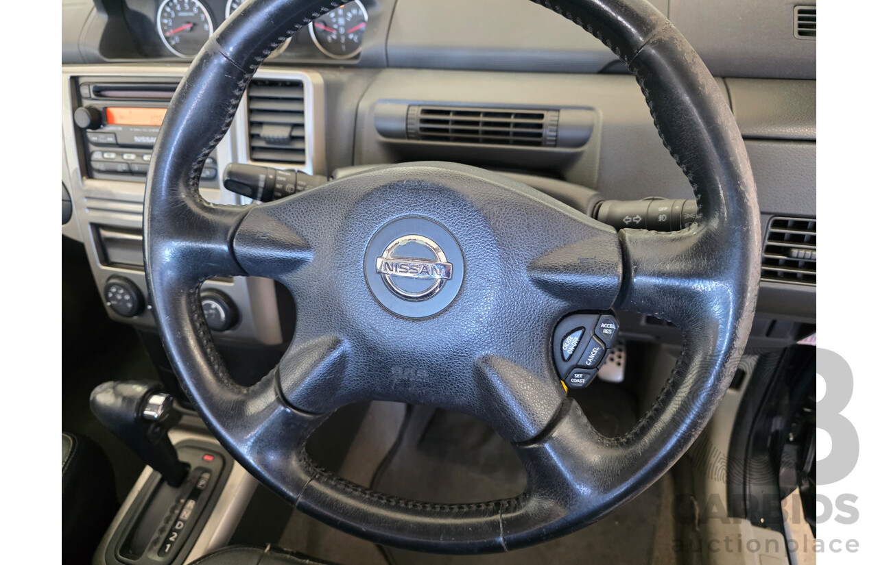 11/2004 Nissan X-Trail Ti-L (sunroof) (4x4) T30 4d Wagon Black 2.5L