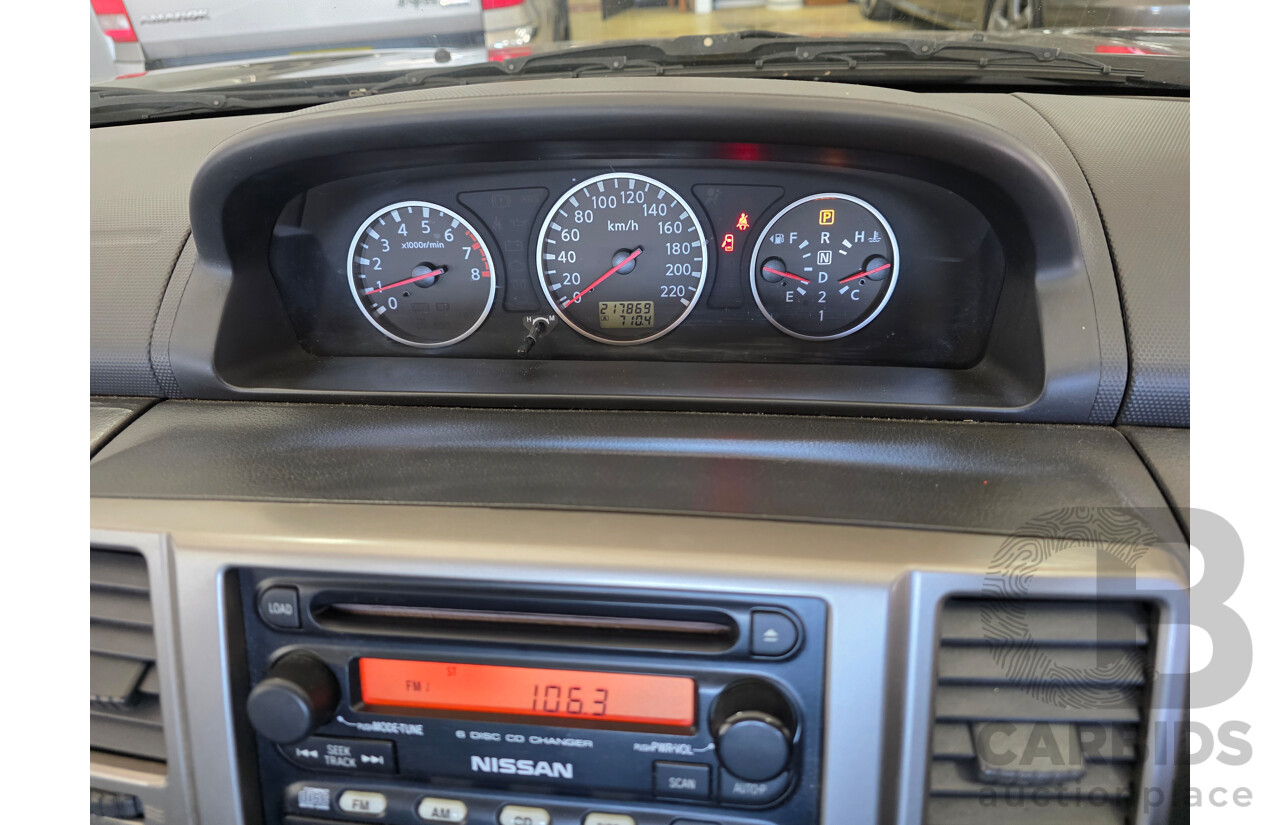 11/2004 Nissan X-Trail Ti-L (sunroof) (4x4) T30 4d Wagon Black 2.5L