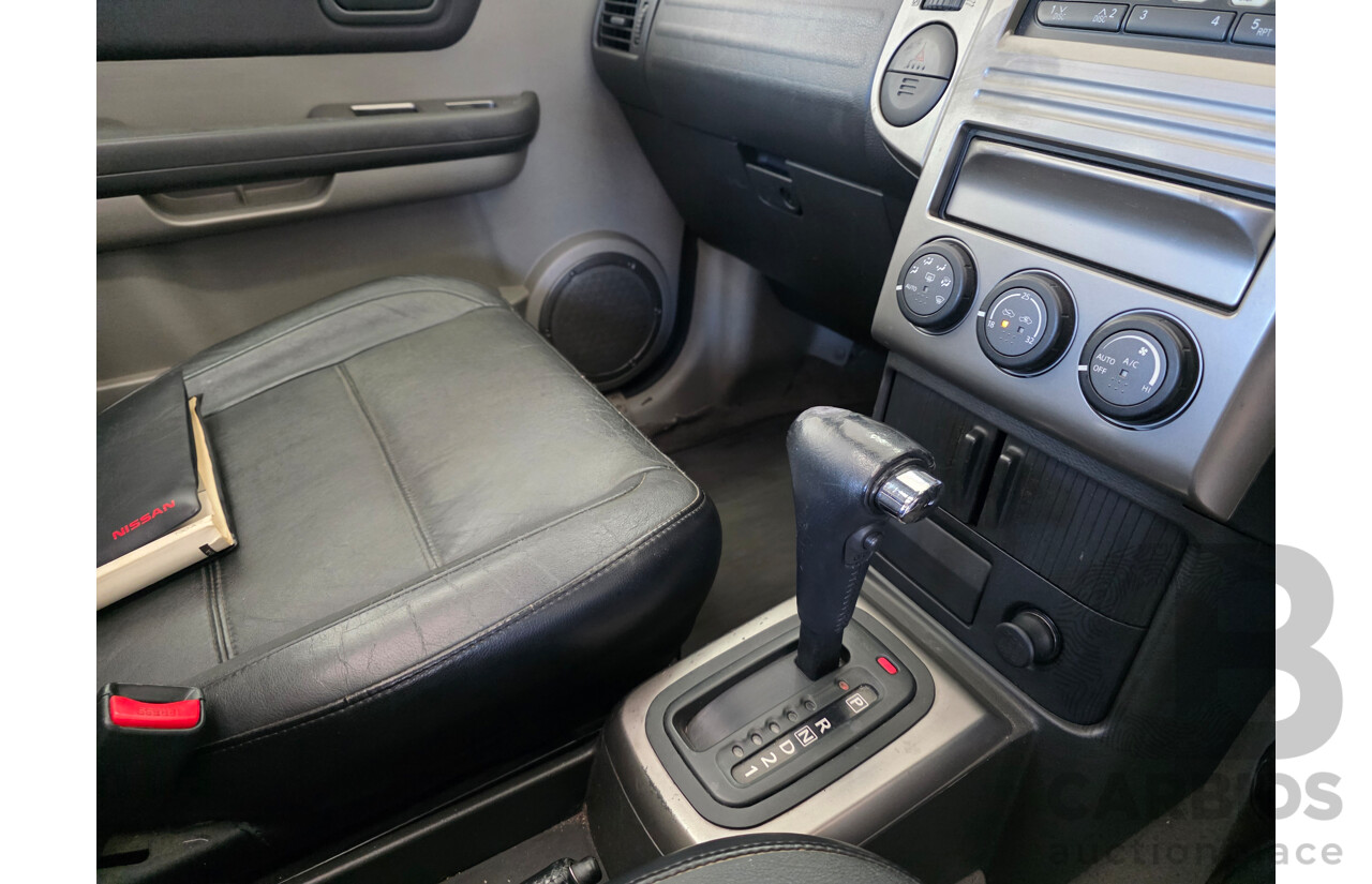 11/2004 Nissan X-Trail Ti-L (sunroof) (4x4) T30 4d Wagon Black 2.5L