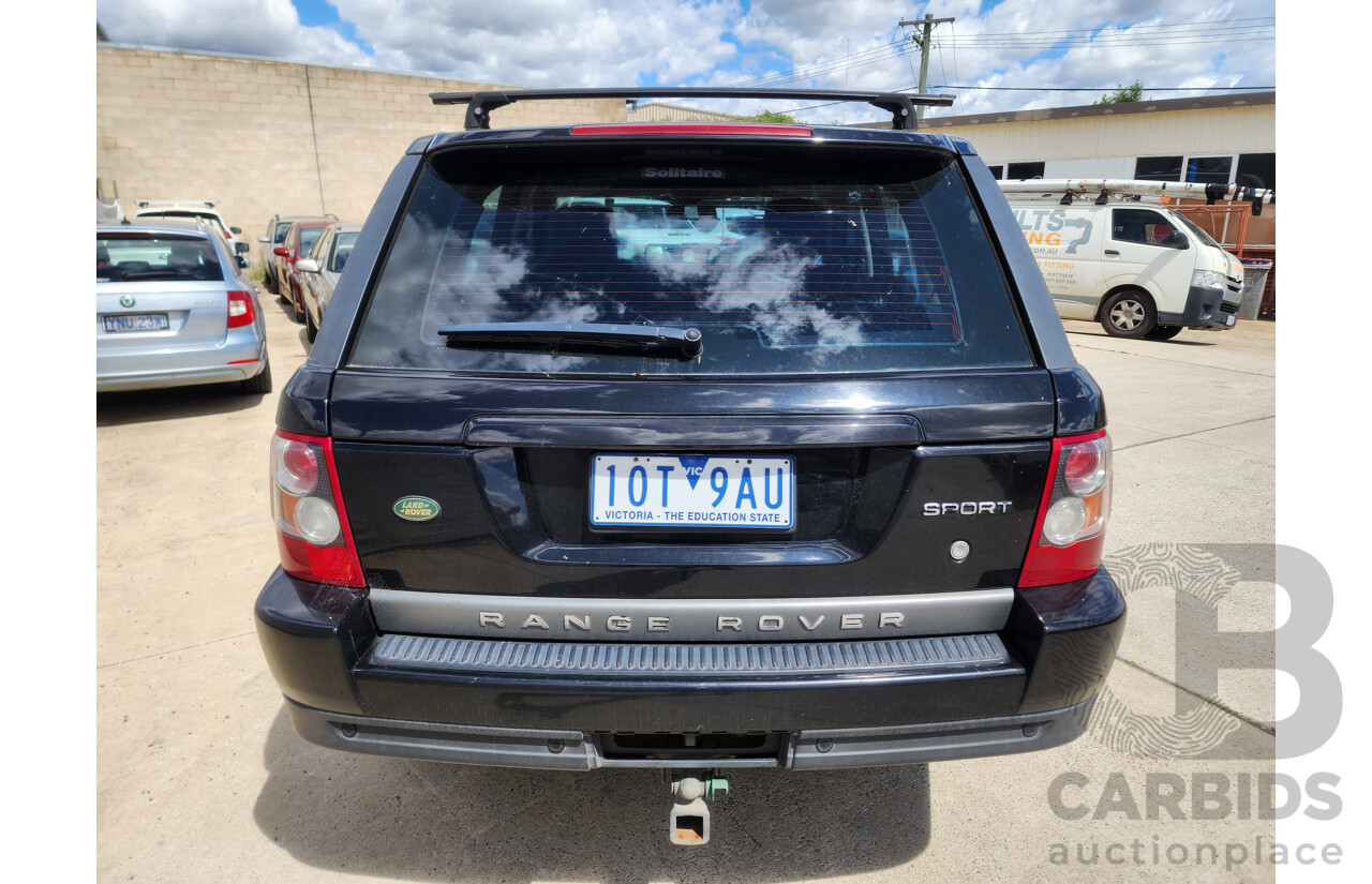 5/2008 Range Rover Range Rover Sport 2.7 TdV6 MY08 4d Wagon Black 2.7L