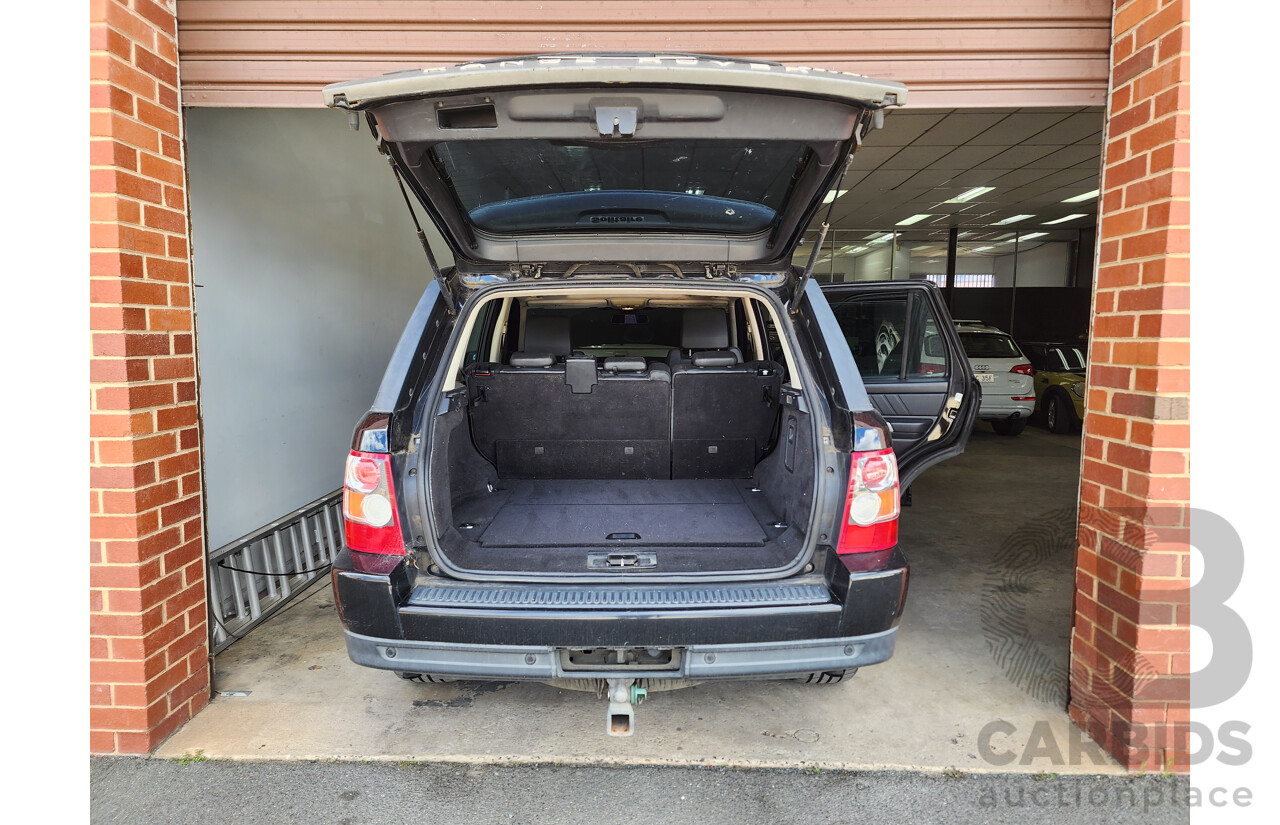 5/2008 Range Rover Range Rover Sport 2.7 TdV6 MY08 4d Wagon Black 2.7L