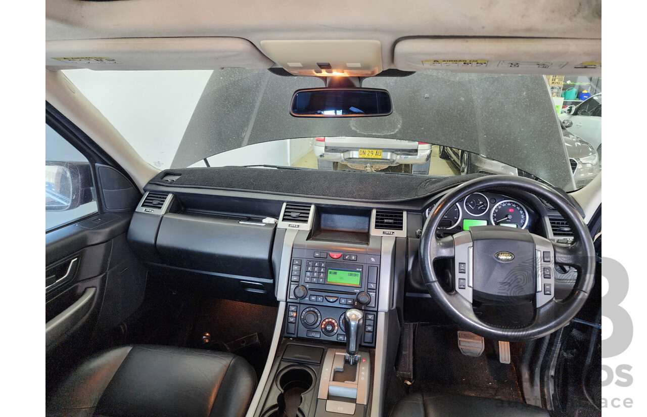 5/2008 Range Rover Range Rover Sport 2.7 TdV6 MY08 4d Wagon Black 2.7L