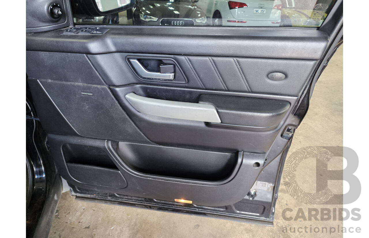 5/2008 Range Rover Range Rover Sport 2.7 TdV6 MY08 4d Wagon Black 2.7L