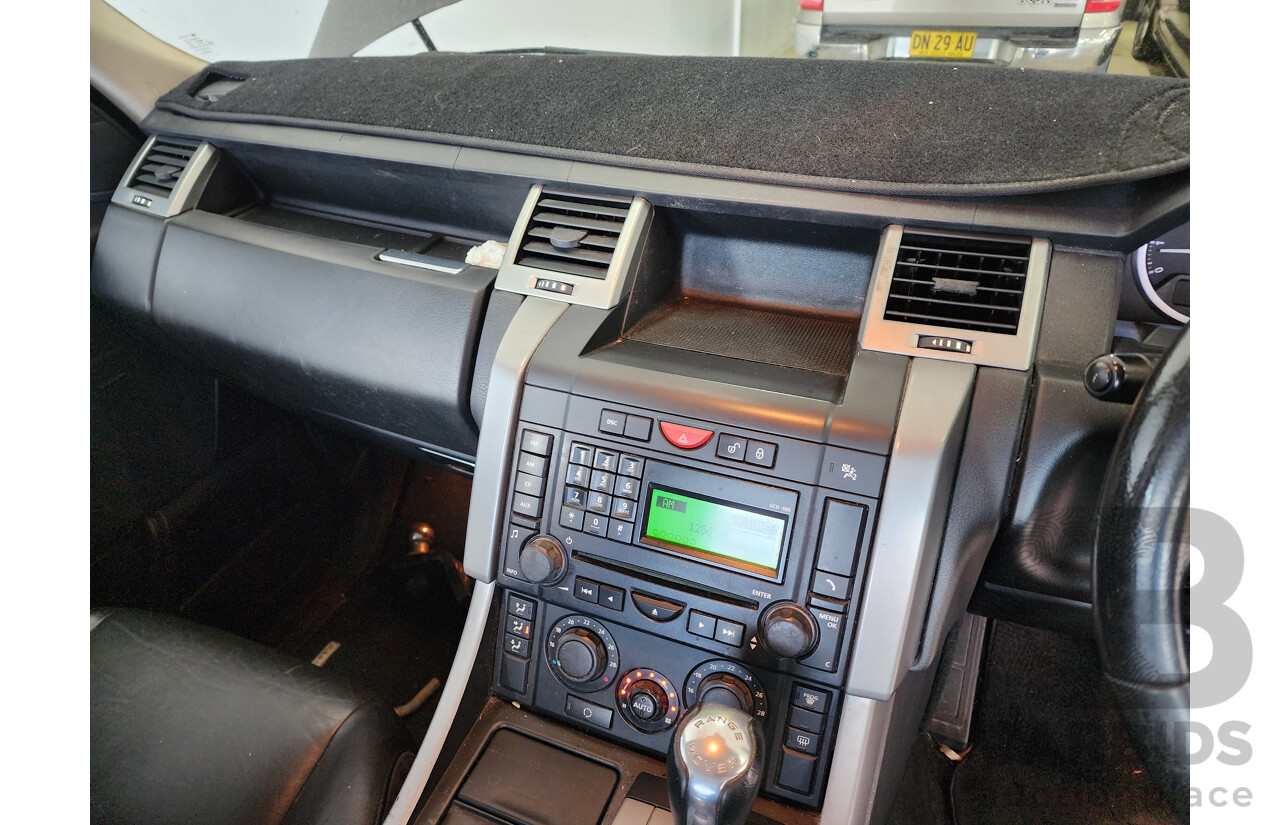 5/2008 Range Rover Range Rover Sport 2.7 TdV6 MY08 4d Wagon Black 2.7L