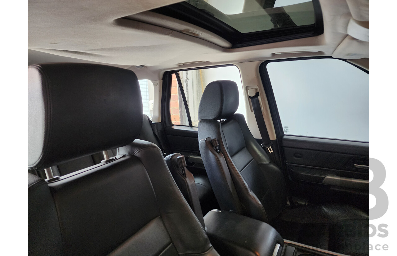 5/2008 Range Rover Range Rover Sport 2.7 TdV6 MY08 4d Wagon Black 2.7L