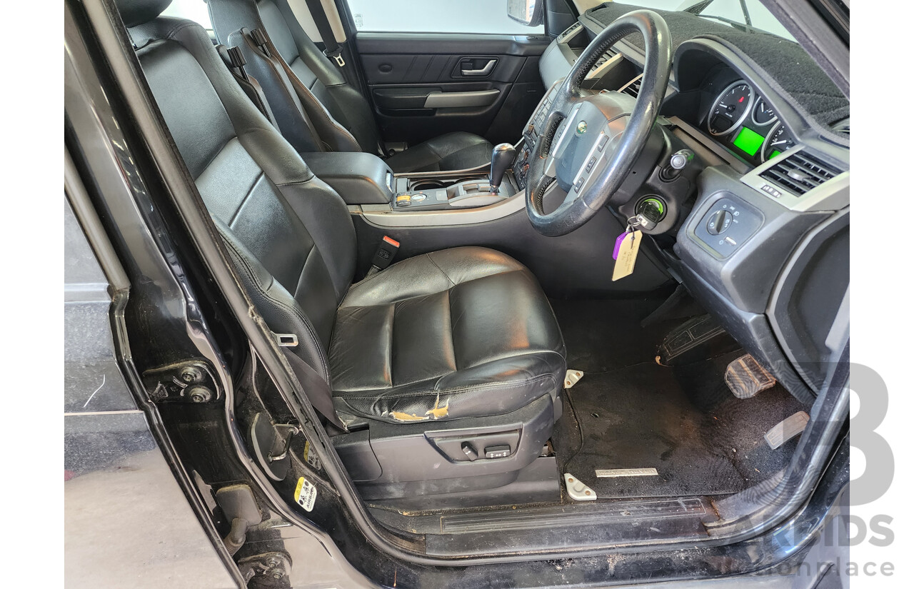 5/2008 Range Rover Range Rover Sport 2.7 TdV6 MY08 4d Wagon Black 2.7L