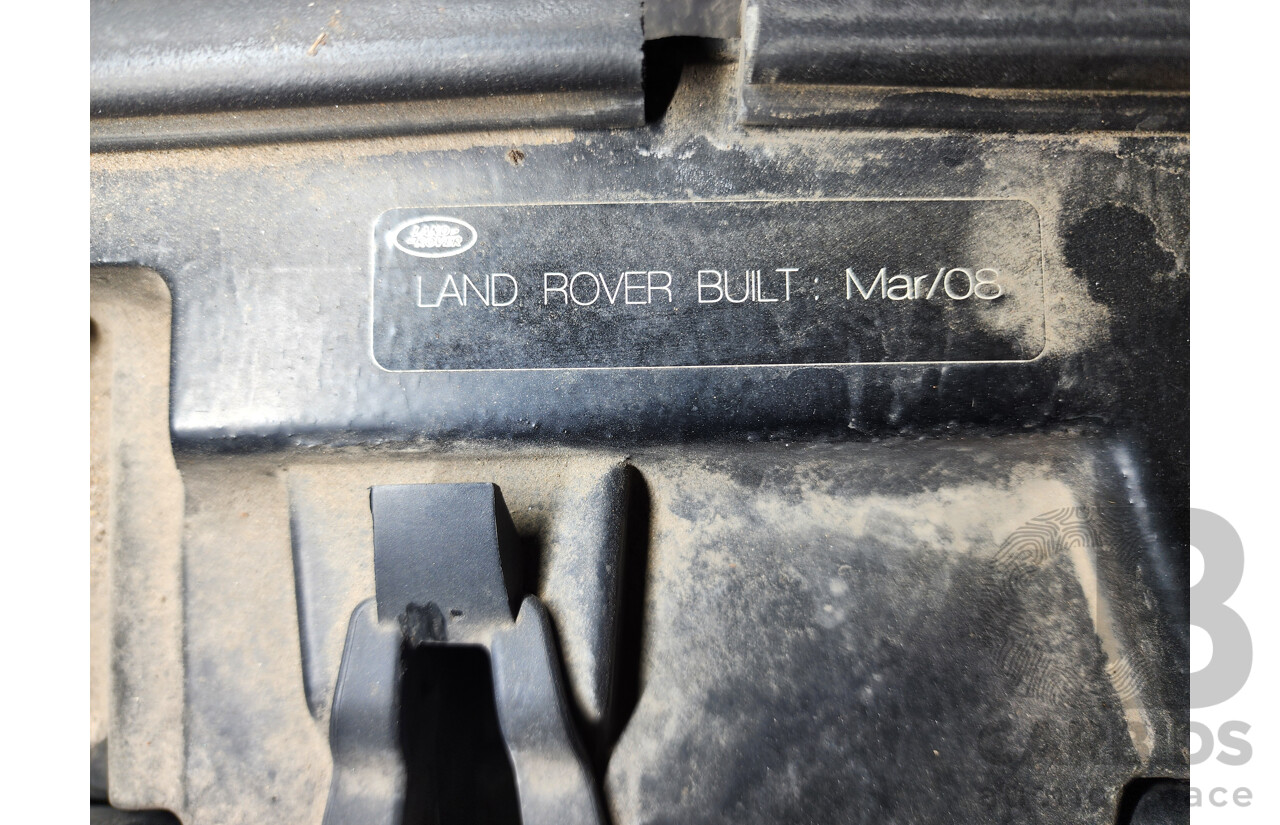 5/2008 Range Rover Range Rover Sport 2.7 TdV6 MY08 4d Wagon Black 2.7L