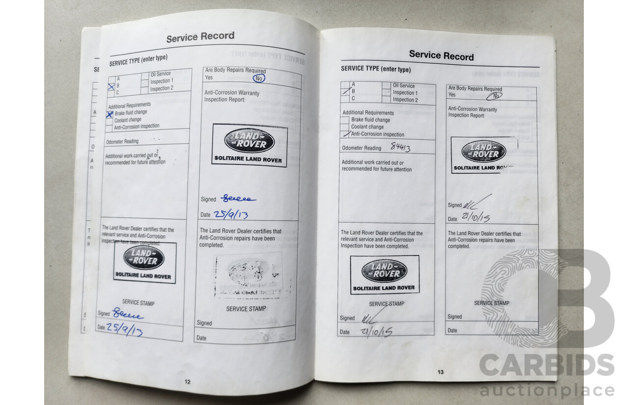 5/2008 Range Rover Range Rover Sport 2.7 TdV6 MY08 4d Wagon Black 2.7L