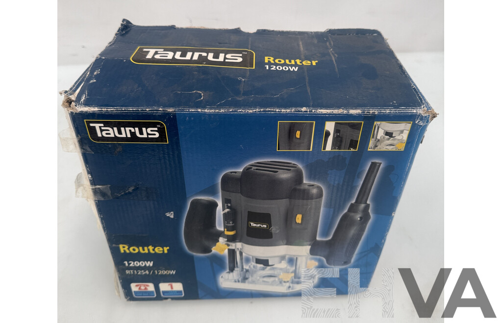 Taurus 1200W Router - Lot 1633677 | EHVA