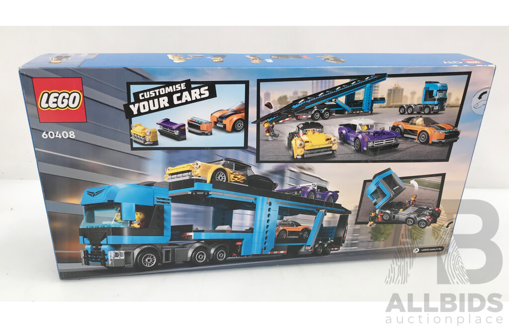 LEGO City Car Transporter Truck with Sports Cars