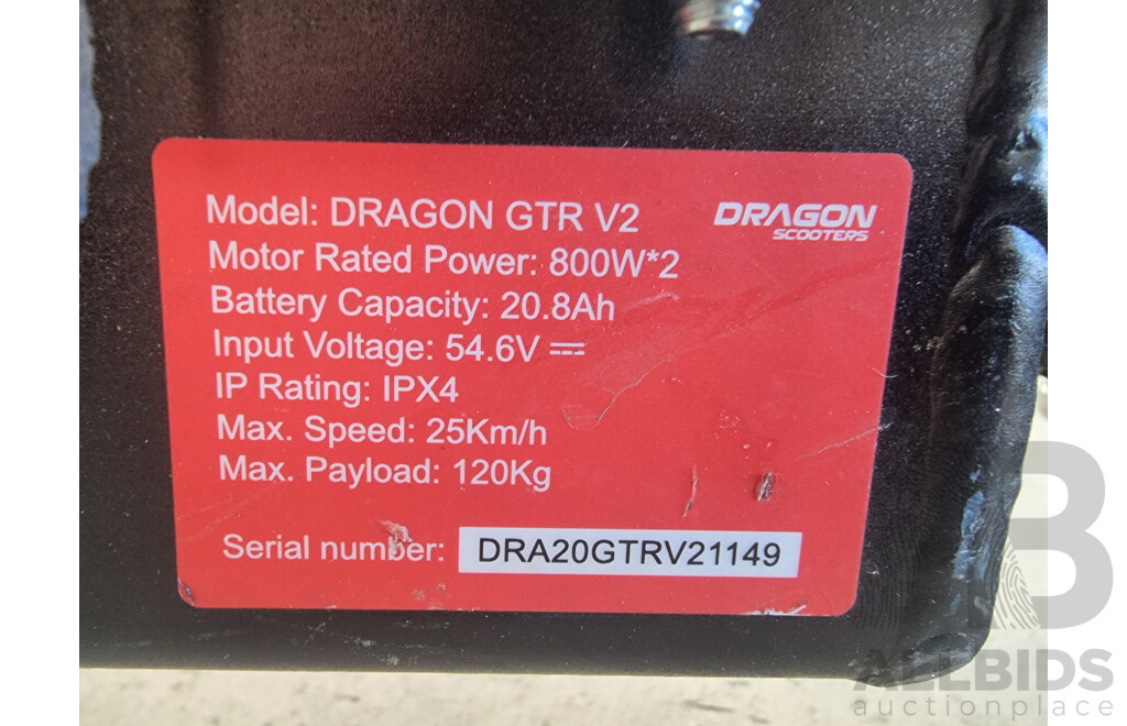 DRAGON GTR V2 Electric Scooter