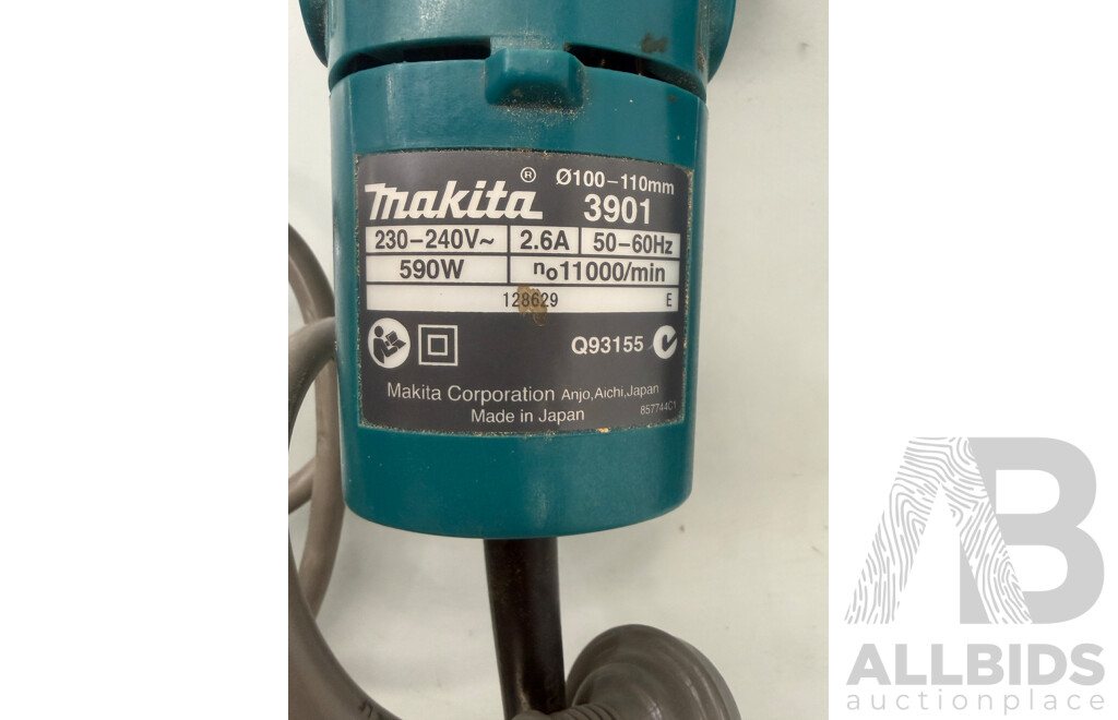 Makita Plate Biscuit Joiner 3901 590w