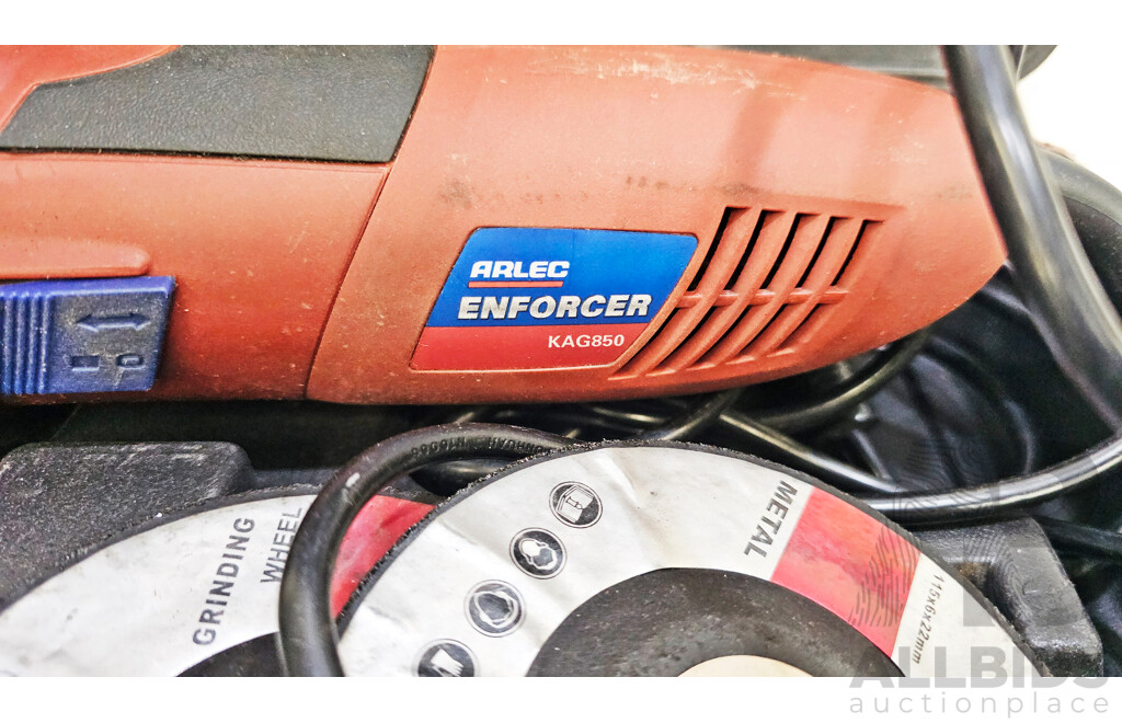 Arlec (KAG850) Portable Type Angle Grinder