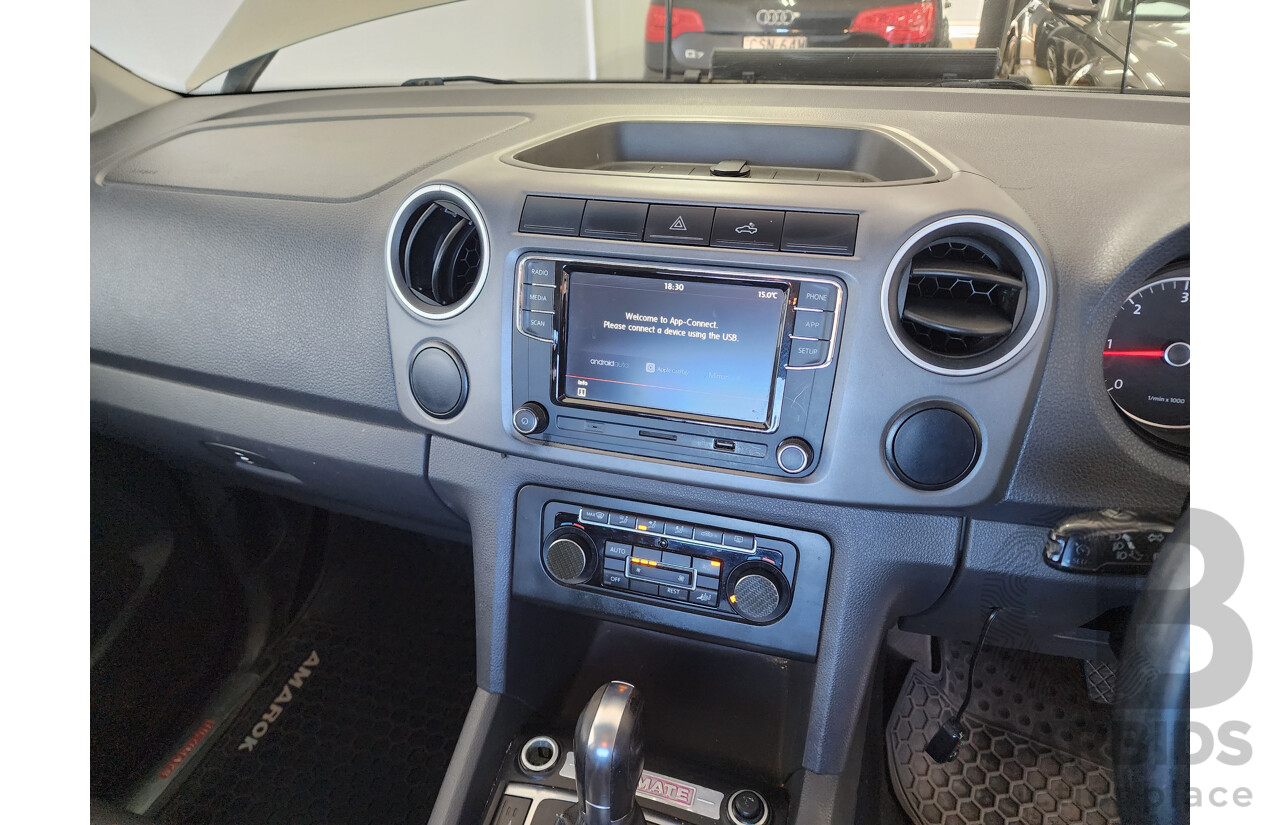 10/2012 Volkswagen Amarok Tdi420 Ultimate (4x4) 2H MY12.5 Dual Cab Utility Beige 2.0L