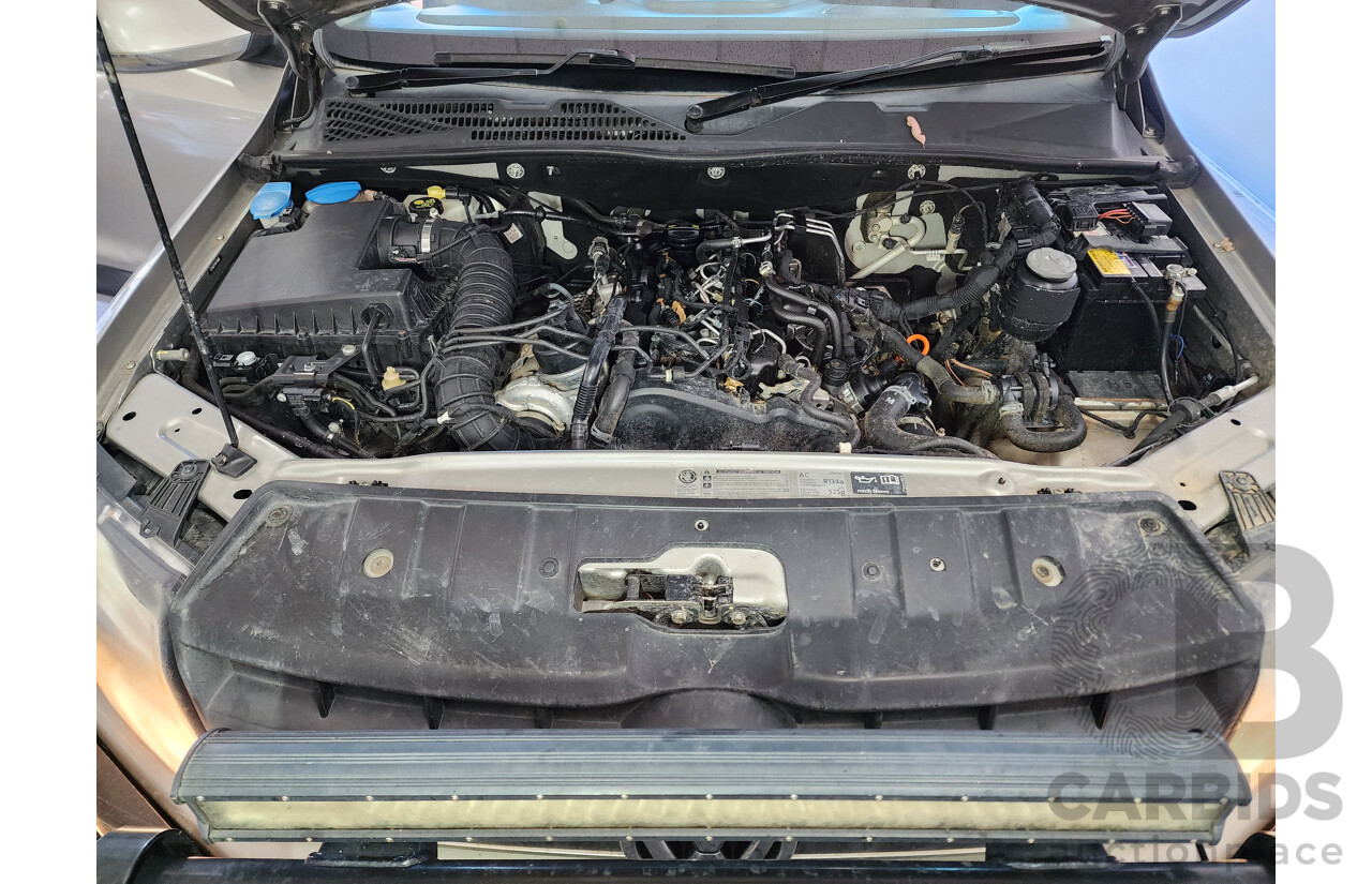 10/2012 Volkswagen Amarok Tdi420 Ultimate (4x4) 2H MY12.5 Dual Cab Utility Beige 2.0L