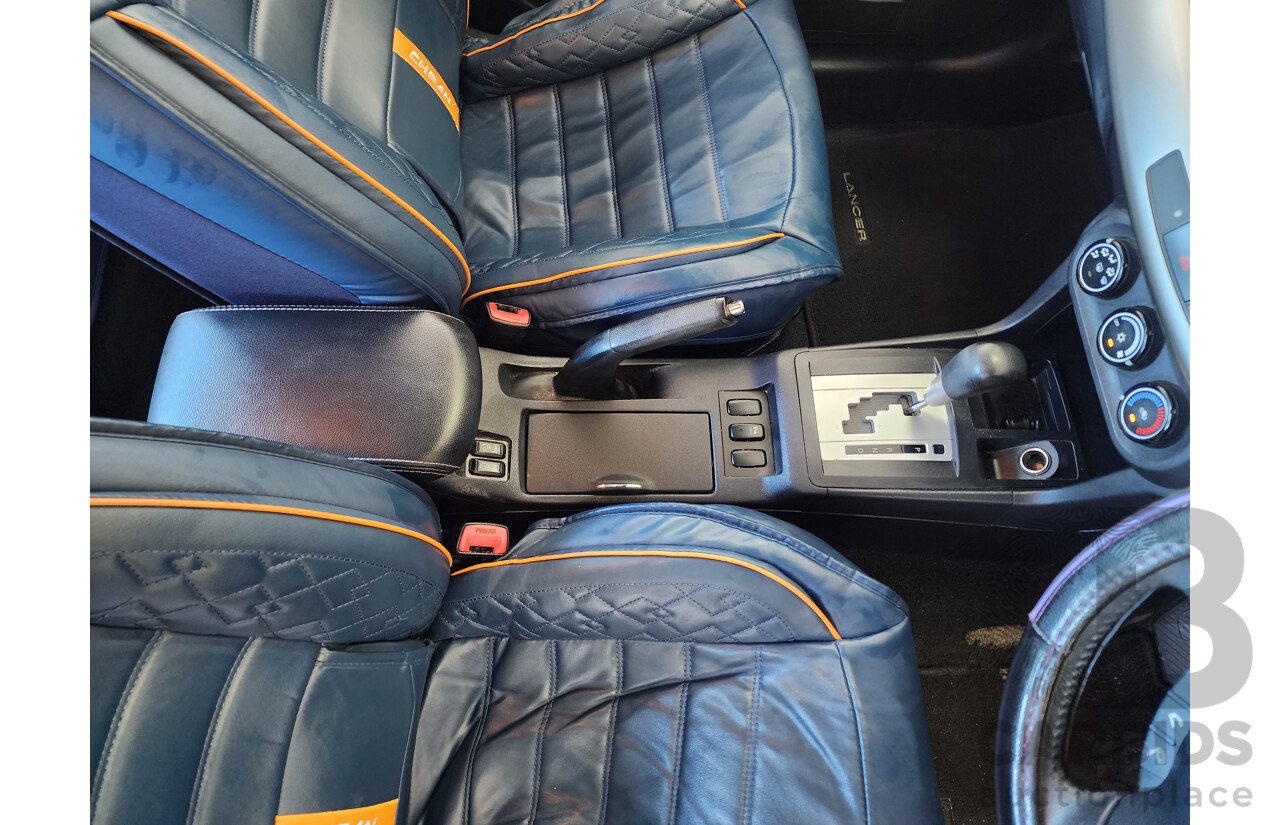 3/2012 Mitsubishi Lancer Platinum Edition CJ MY12 4d Sedan Blue 2.0L