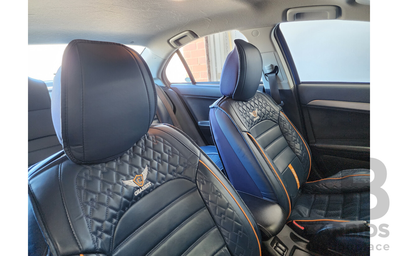 3/2012 Mitsubishi Lancer Platinum Edition CJ MY12 4d Sedan Blue 2.0L