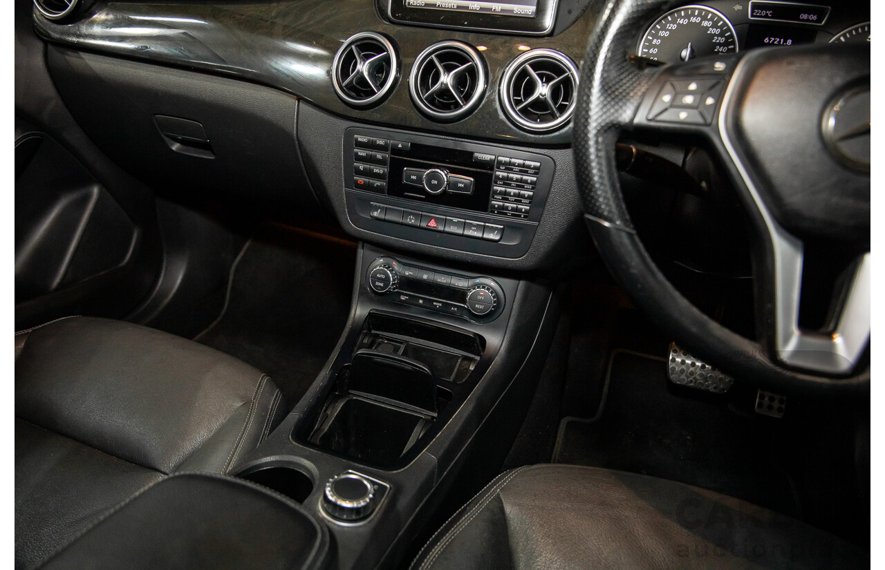 11/2012 Mercedes-Benz B250 BE 246 MY13 5d Hatchback Jupiter Red Turbo 2.0L