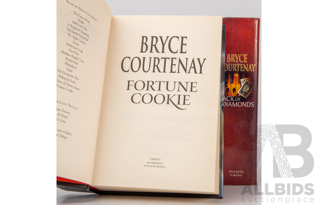 Bryce Courtenay AM (20th Century, South African Born Australian, 1933-2012), Collection of Eight Novels From the Master Novelist, Courtenay, (8)