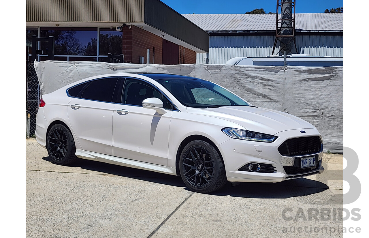 1/2016 Ford Mondeo Titanium MD 5d Hatchback White 2.0L