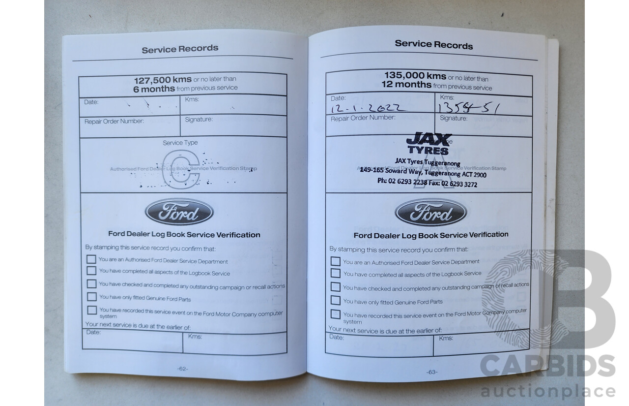 1/2016 Ford Mondeo Titanium MD 5d Hatchback White 2.0L