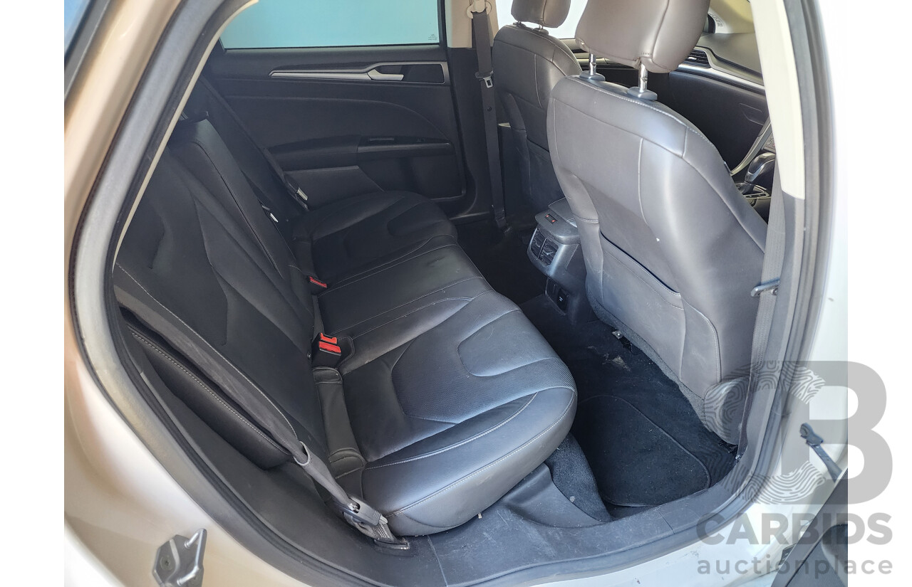 1/2016 Ford Mondeo Titanium MD 5d Hatchback White 2.0L