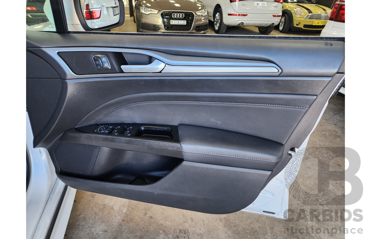 1/2016 Ford Mondeo Titanium MD 5d Hatchback White 2.0L