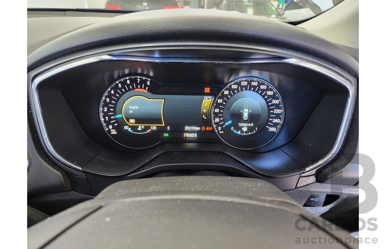 1/2016 Ford Mondeo Titanium MD 5d Hatchback White 2.0L