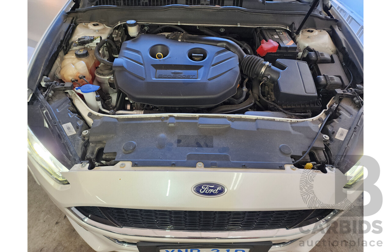 1/2016 Ford Mondeo Titanium MD 5d Hatchback White 2.0L