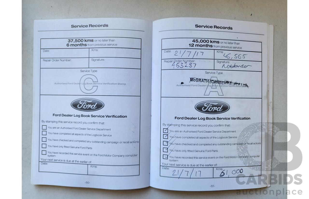 1/2016 Ford Mondeo Titanium MD 5d Hatchback White 2.0L