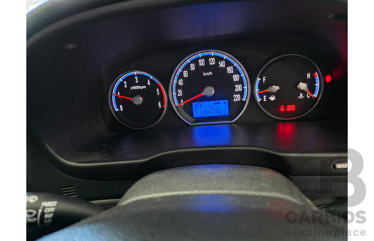 9/2009 Hyundai Santa Fe Elite CRDi (4x4) CM MY09 UPGRADE 4d Wagon White Turbo Diesel 2.2L