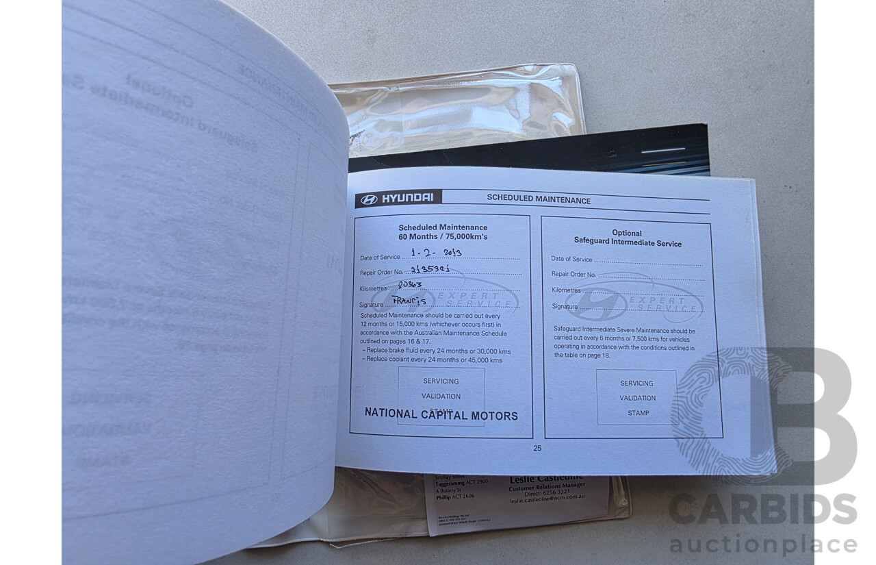 9/2009 Hyundai Santa Fe Elite CRDi (4x4) CM MY09 UPGRADE 4d Wagon White Turbo Diesel 2.2L