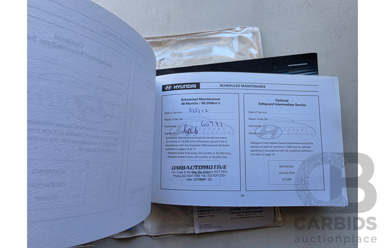 9/2009 Hyundai Santa Fe Elite CRDi (4x4) CM MY09 UPGRADE 4d Wagon White Turbo Diesel 2.2L