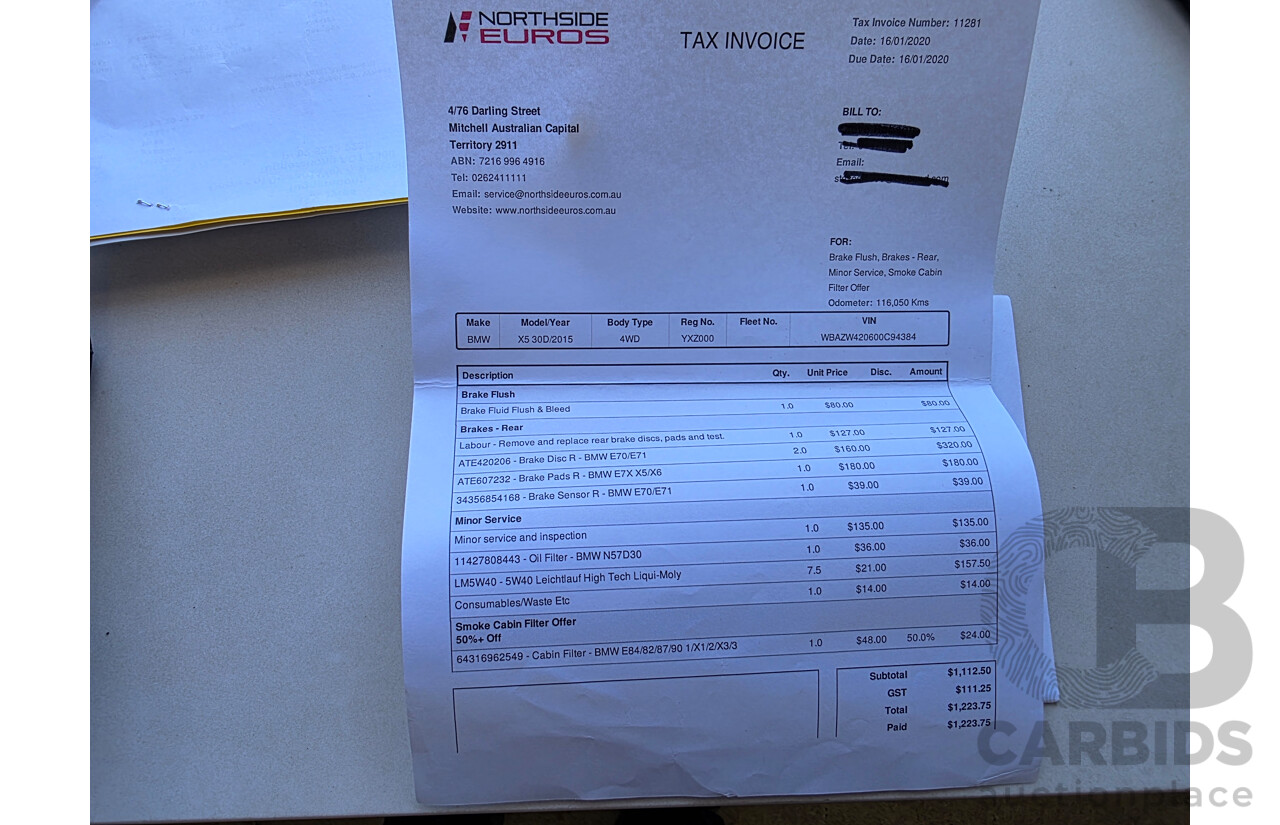 07/2013 Bmw X5 xDrive30d M-sport (4x4) E70 MY12 UPGRADE 4D Wagon White Turbo Diesel 3.0L