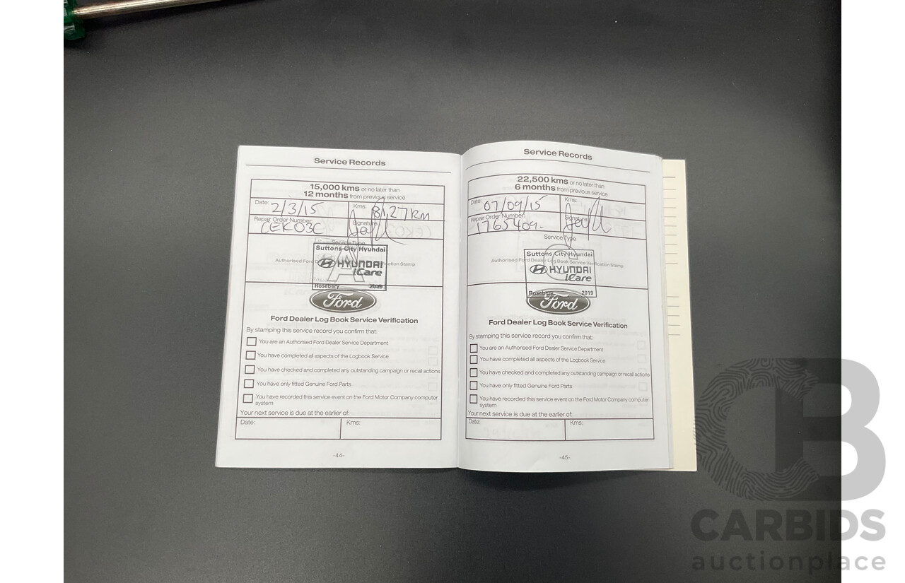 9/2014 Ford Ranger Wildtrak 3.2 (4x4) PX Crew Cab Utility Chilli Orange 3.2L