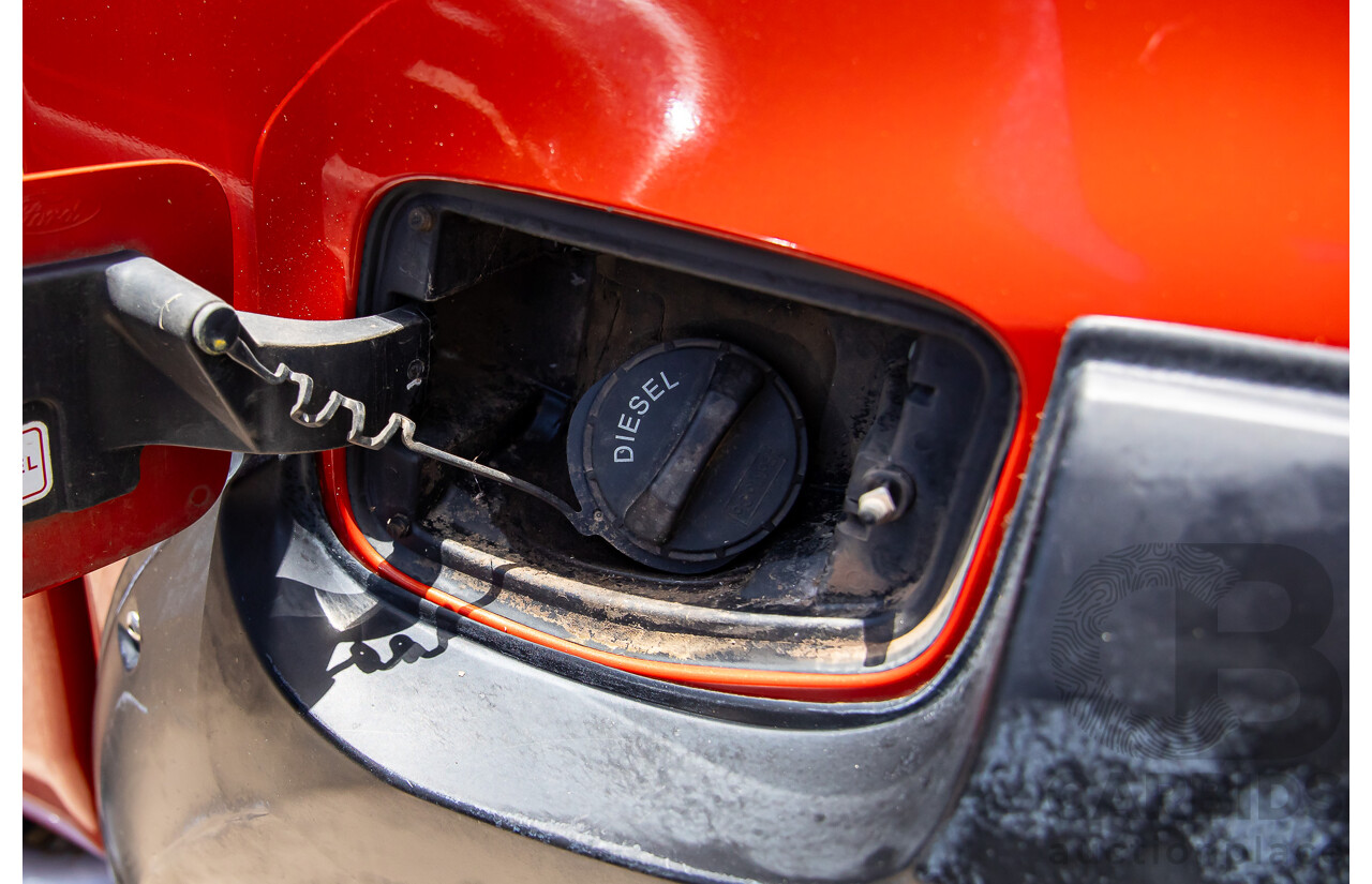 9/2014 Ford Ranger Wildtrak 3.2 (4x4) PX Crew Cab Utility Chilli Orange 3.2L