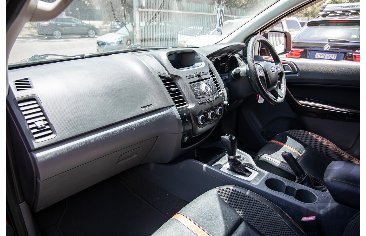 9/2014 Ford Ranger Wildtrak 3.2 (4x4) PX Crew Cab Utility Chilli Orange 3.2L