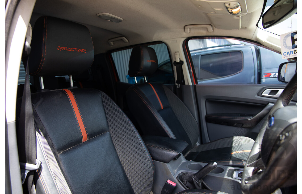 9/2014 Ford Ranger Wildtrak 3.2 (4x4) PX Crew Cab Utility Chilli Orange 3.2L