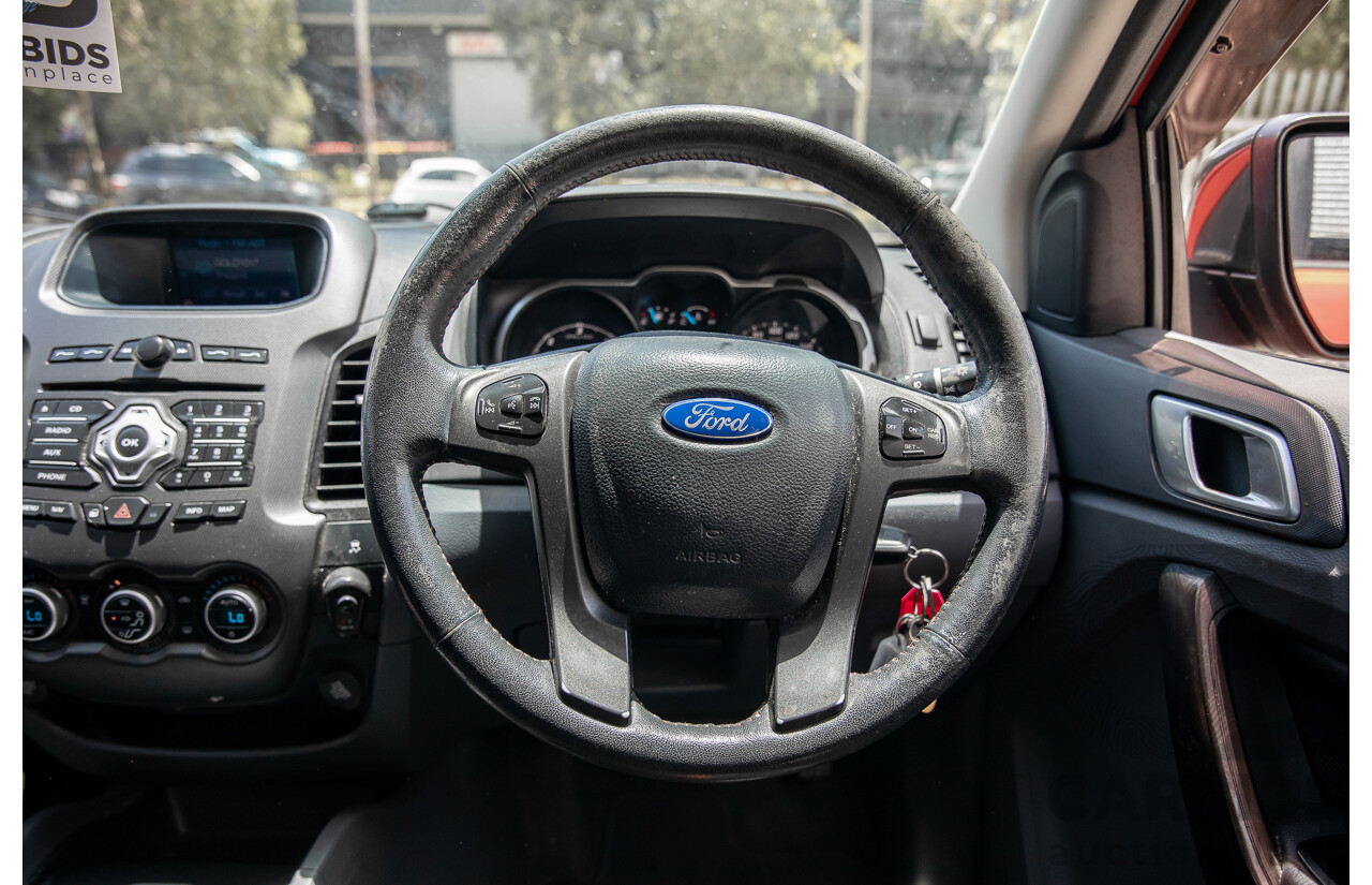 9/2014 Ford Ranger Wildtrak 3.2 (4x4) PX Crew Cab Utility Chilli Orange 3.2L