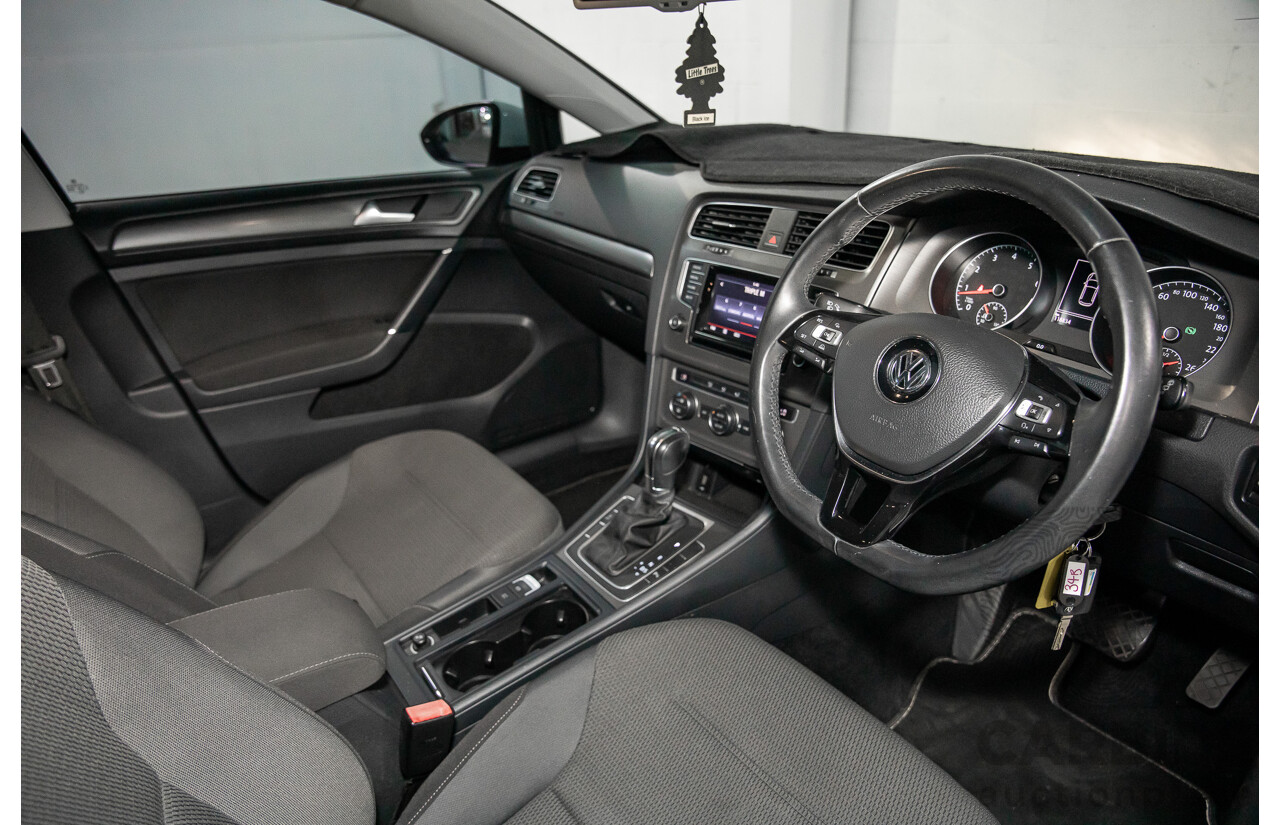 8/2013 Volkswagen Golf 90 TSI Comfortline AU 5d Hatchback Pure White Turbo 1.4L