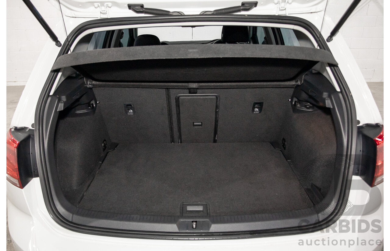 8/2013 Volkswagen Golf 90 TSI Comfortline AU 5d Hatchback Pure White Turbo 1.4L