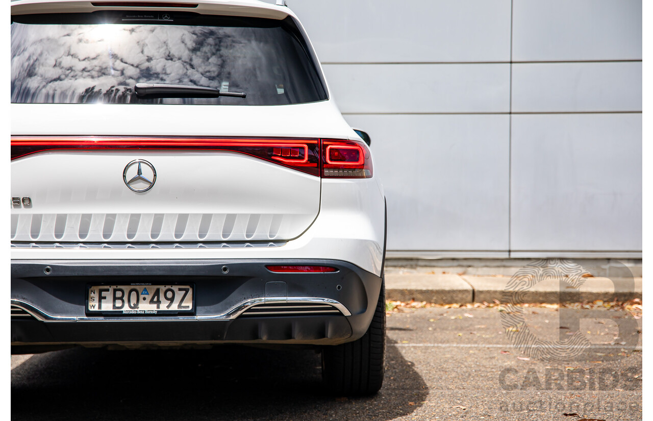 08/2022 Mercedes-Benz EQB 250 AMG Line (FWD) X243 MY23.5 4d Wagon Polar White Dedicated Electric EV - 140kw