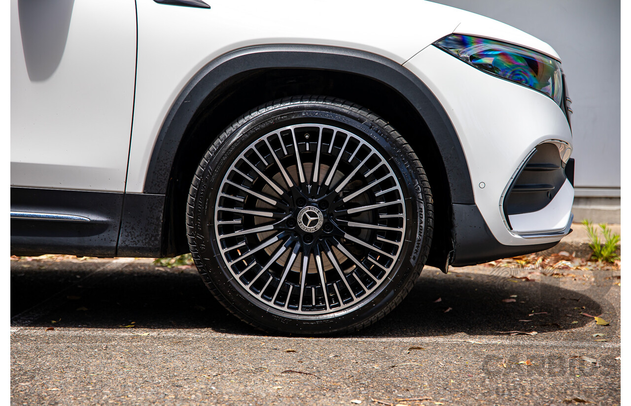 08/2022 Mercedes-Benz EQB 250 AMG Line (FWD) X243 MY23.5 4d Wagon Polar White Dedicated Electric EV - 140kw